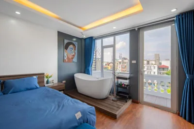 Holly's Elegance Retreat with bathtub in Old Quarter – Fotos 11